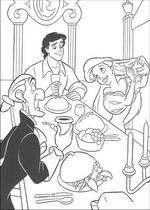 coloring page Ariel, The Little Mermaid